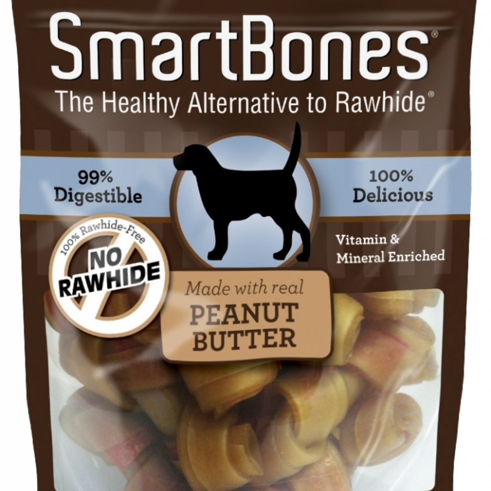 
                  
                    SmartBones Mini Peanut Butter Chew Bones Dog Treats
                  
                