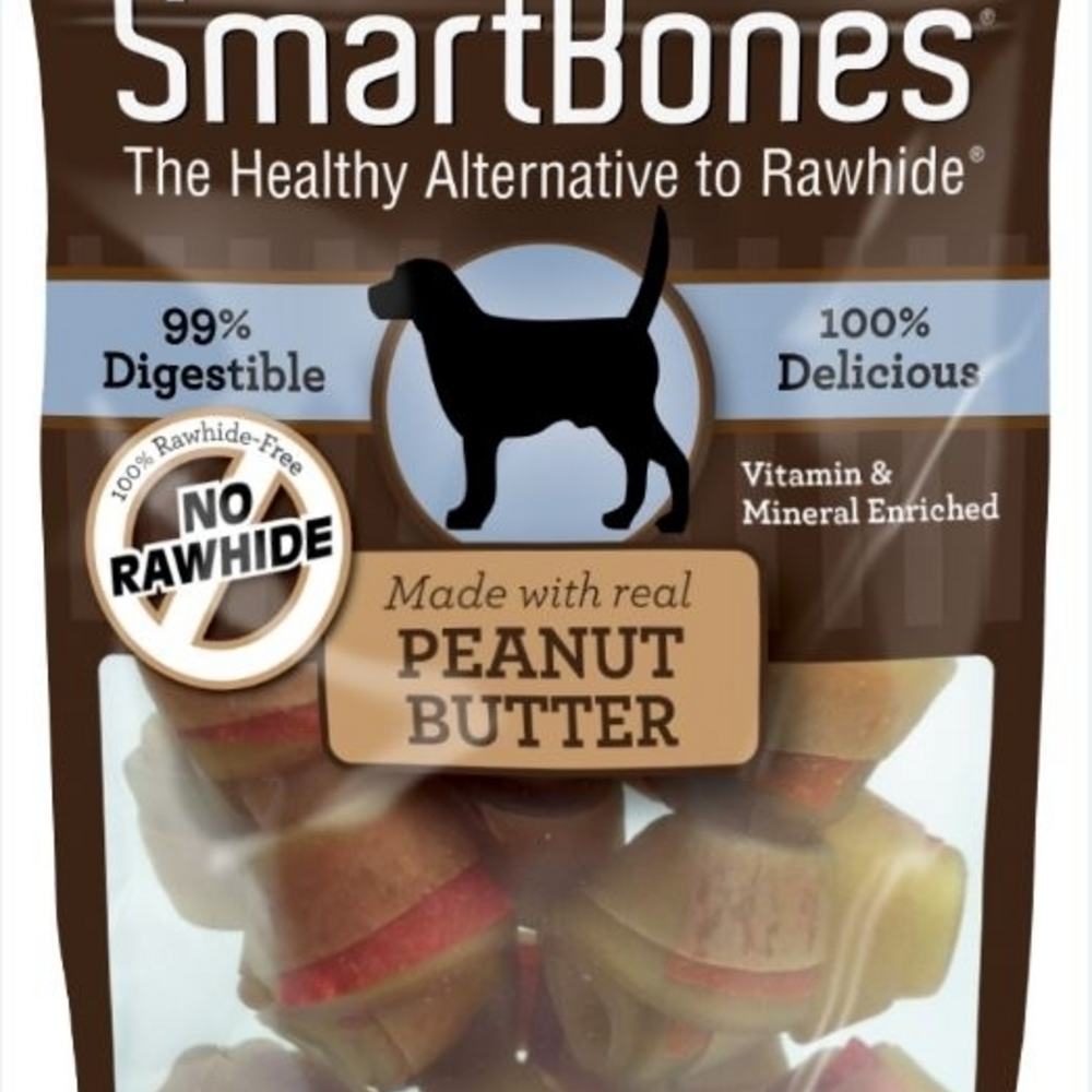 
                  
                    SmartBones Mini Peanut Butter Chew Bones Dog Treats
                  
                