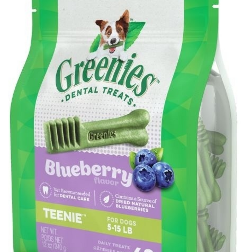 Greenies Teenie Blueberry Dental Dog Chews