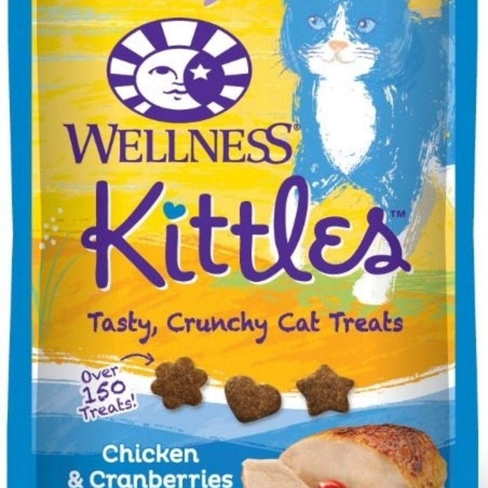 Wellness Kittles Crunchy Chicken & Cranberry Cat Treats