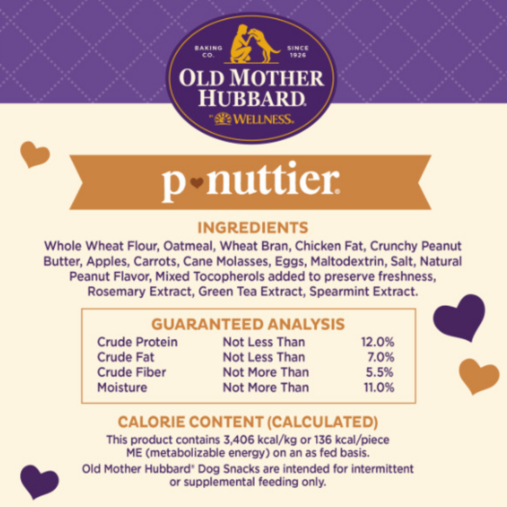 
                  
                    Old Mother Hubbard Crunchy Classic Natural P-Nuttier Dog Biscuits
                  
                