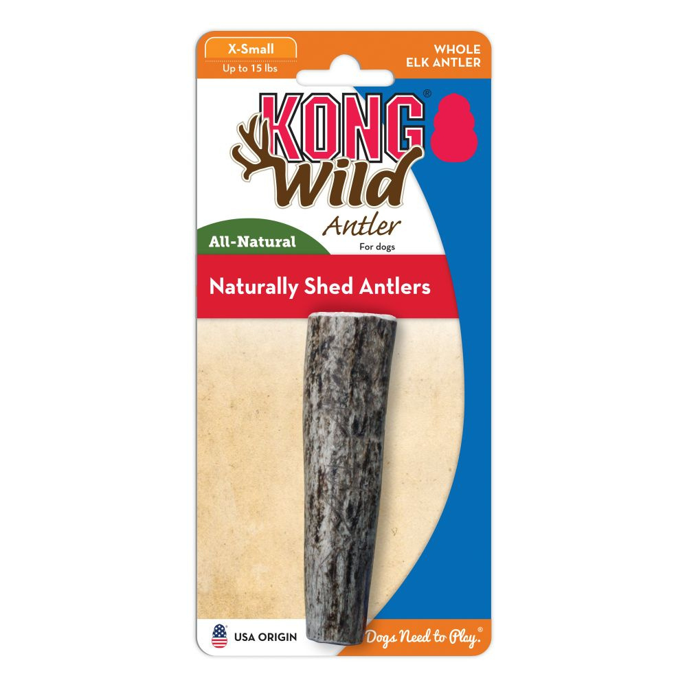 Kong Wild All-Natural Whole Elk Antler for Dogs
