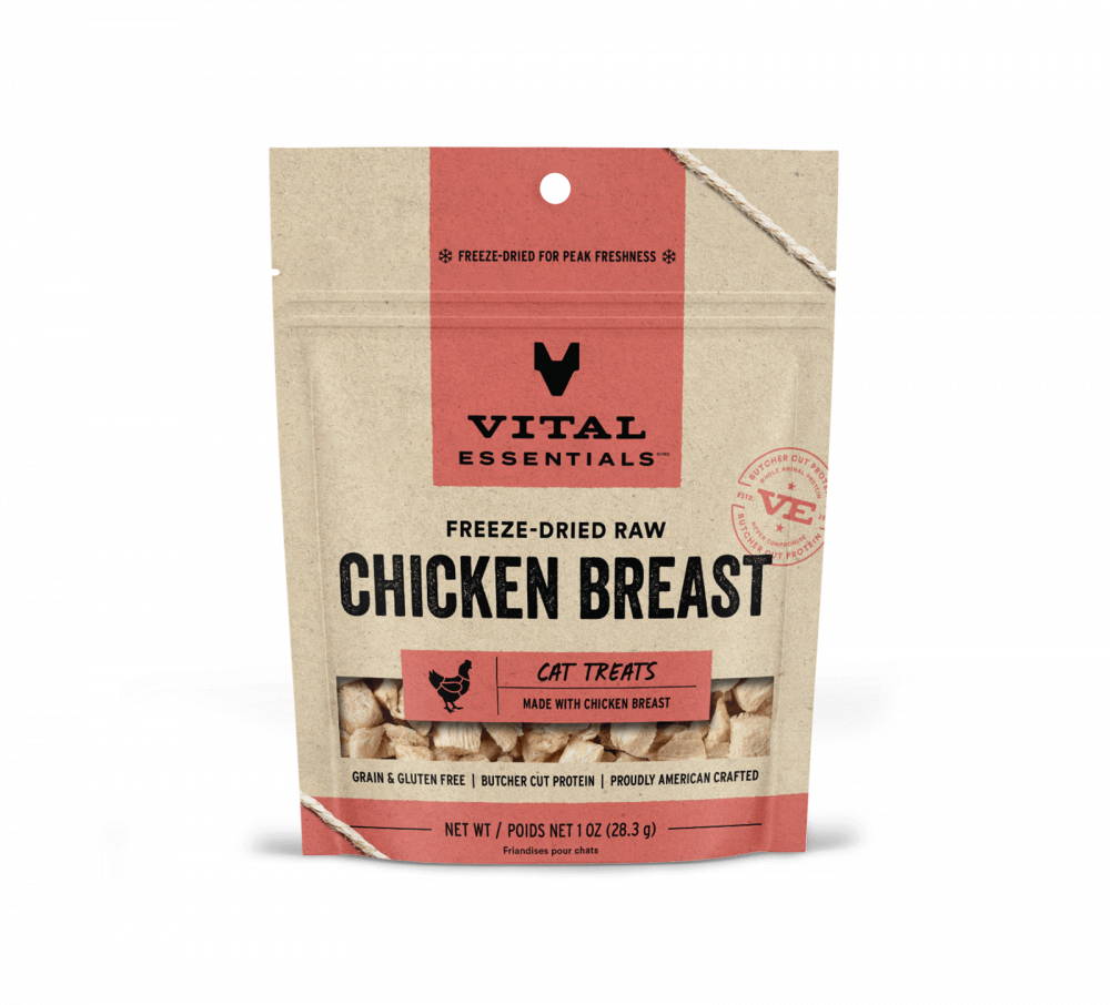 
                  
                    Vital Essentials Vital Cat Freeze Dried Grain Free Chicken Breast Cat Treats
                  
                