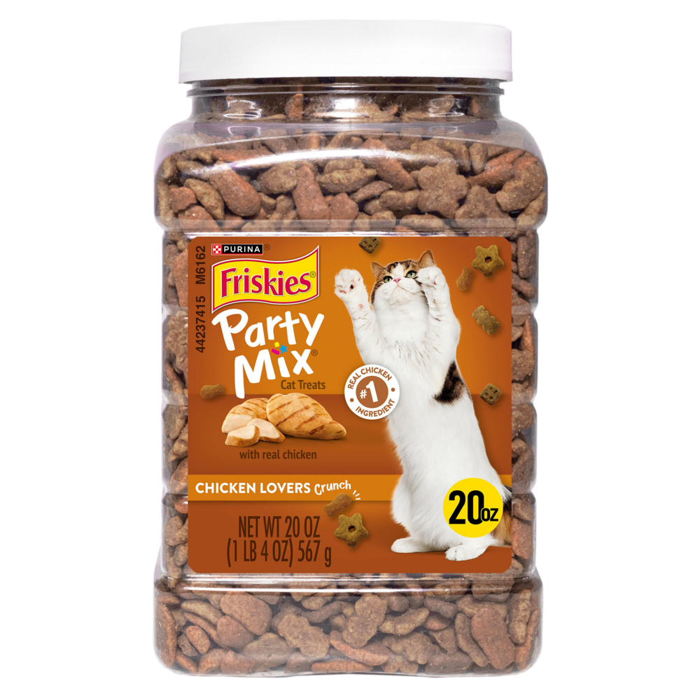 
                  
                    Friskies Party Mix Chicken Lovers Crunch Cat Treats
                  
                