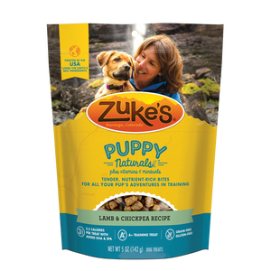 Zukes Puppy Naturals Grain Free Lamb and Chickpea Dog Treats