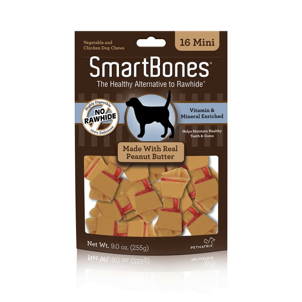 
                  
                    SmartBones Rawhide-Free Peanut Butter Dog Treats
                  
                