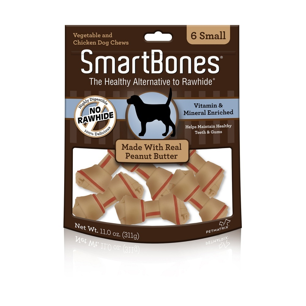 
                  
                    SmartBones Rawhide-Free Peanut Butter Dog Treats
                  
                