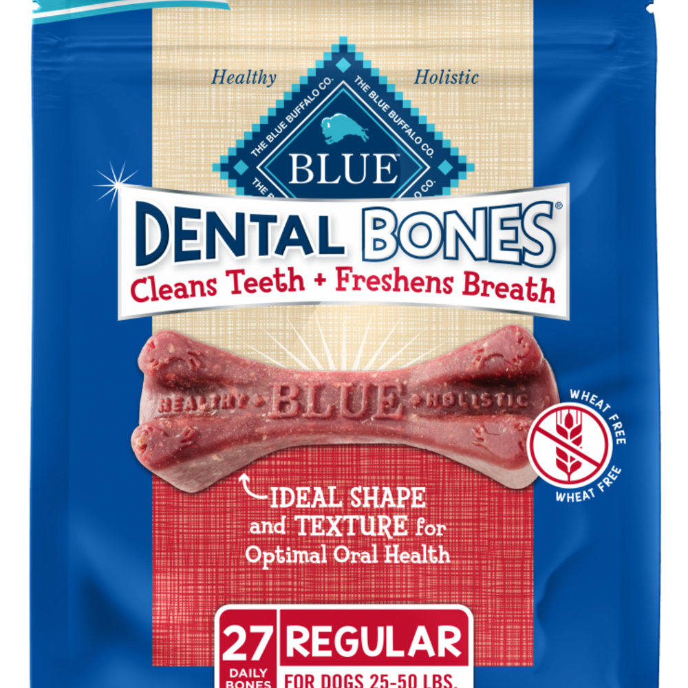 Blue Buffalo Blue All Natural Dental Bones Dog Treats