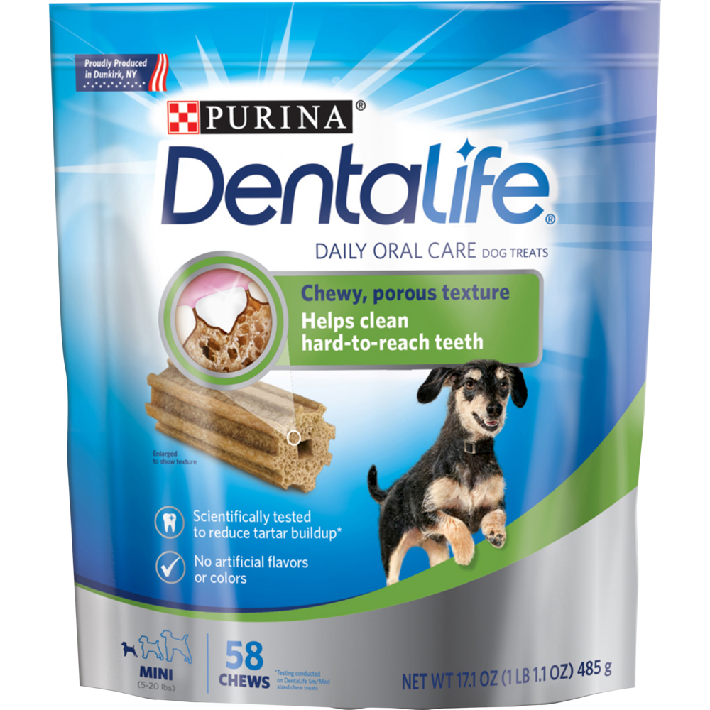 Purina Dentalife Daily Oral Care Mini Dental Dog Treats