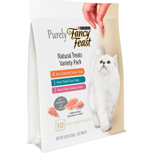 Load image into Gallery viewer, Fancy Feast Purely Natural Treats Variety Pack Cat Treats