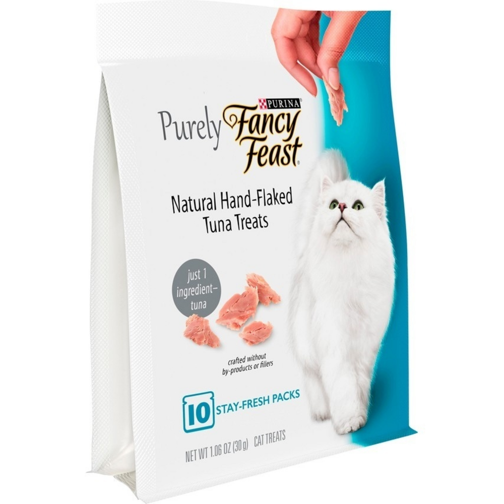 
                  
                    Fancy Feast Purely Natural Hand-Flaked Tuna Cat Treats
                  
                