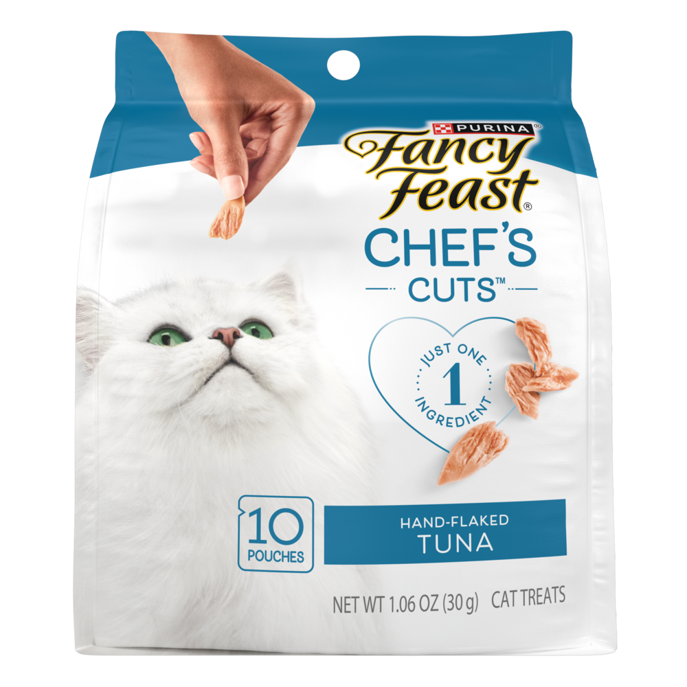 Purina Fancy Feast Purely Natural Hand-Flaked Tuna Cat Treats