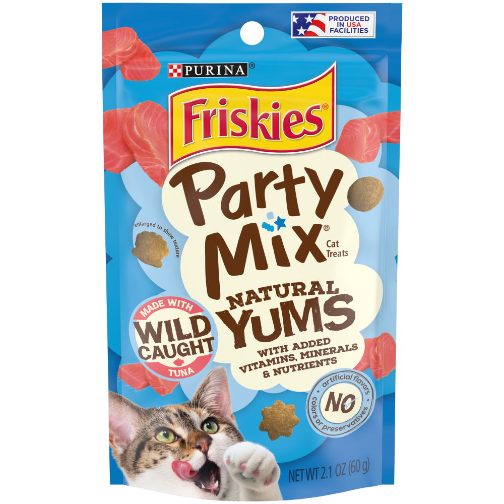 Purina Friskies Party Mix Natural Tuna Cat Treats