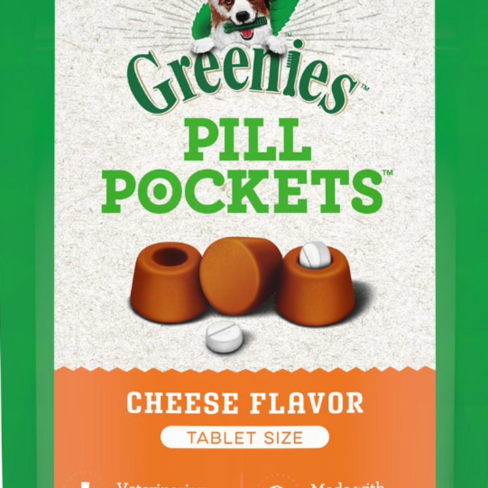 Greenies Pill Pockets Canine Cheese Flavor Dog Treats
