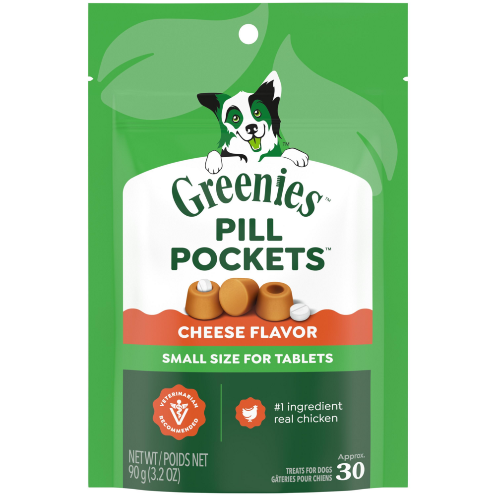 Greenies Pill Pockets Canine Cheese Flavor Dog Treats