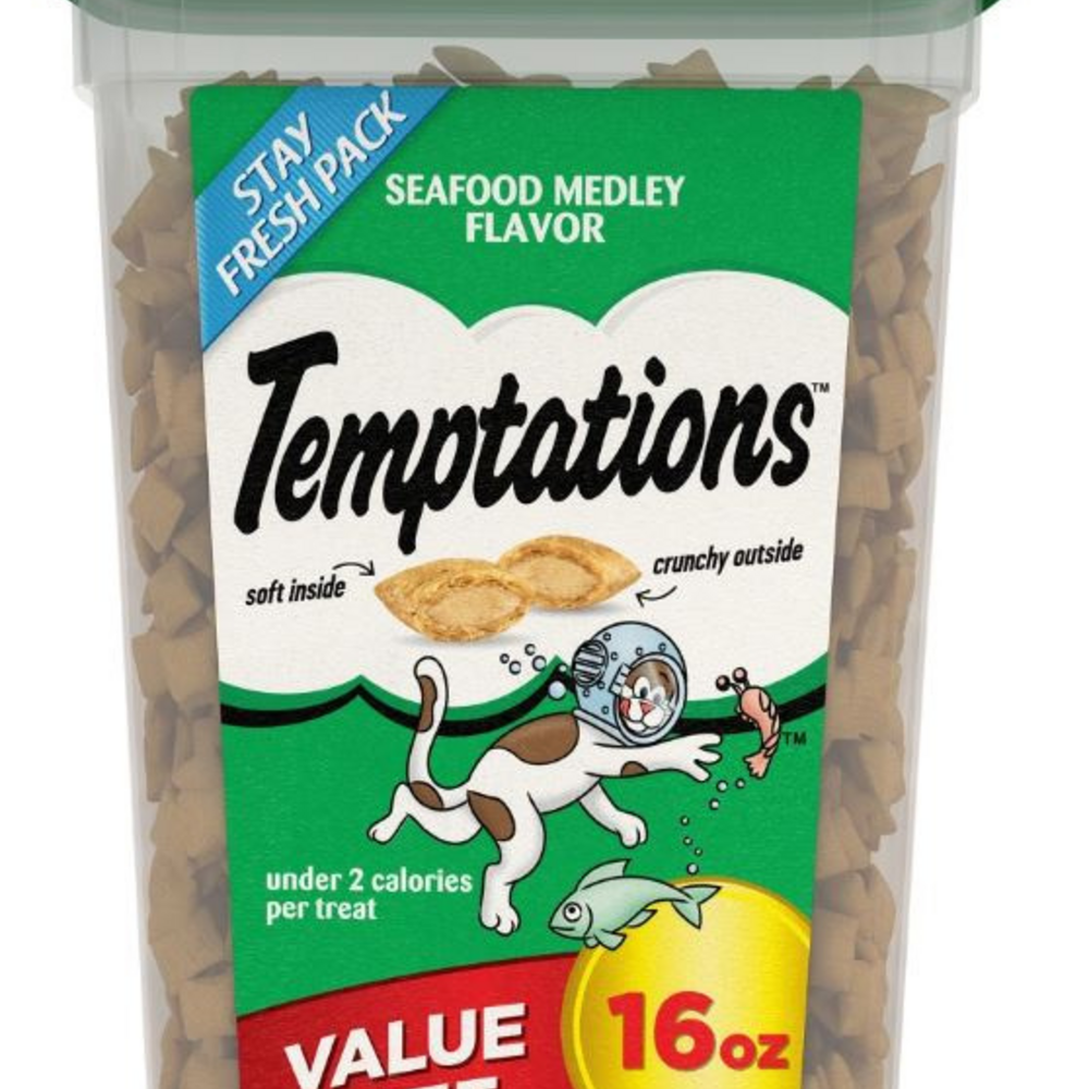 Temptations Seafood Medley Flavor Cat Treats