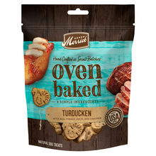 Load image into Gallery viewer, Merrick Oven Baked Turducken Turkey Duck &amp; Chicken Dog Treats