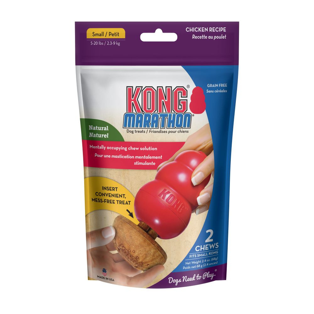 
                  
                    Kong Marathon Chicken Dog Treat 2-Pack
                  
                