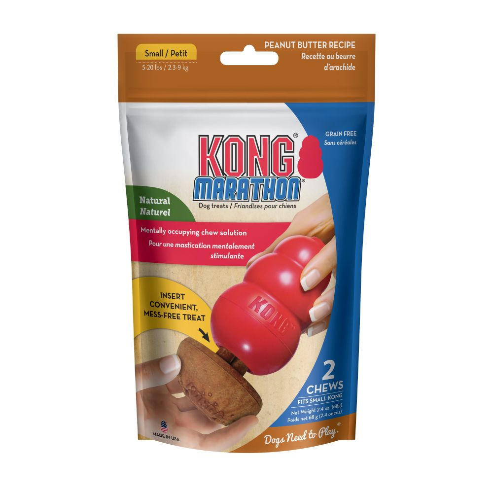 
                  
                    KONG Marathon Peanut Butter Dog Treat 2-Pack
                  
                