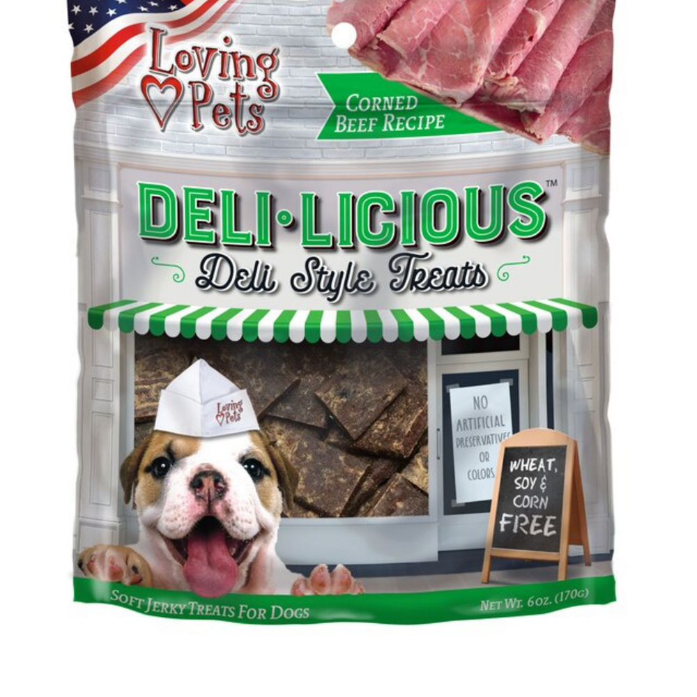 Loving Pets Deli-licious Corned Beef Recipe Dog Treats