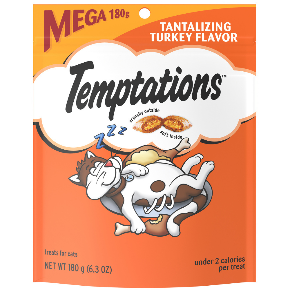 
                  
                    Temptations Classic Crunchy & Soft Tantalizing Turkey Flavor Cat Treats
                  
                