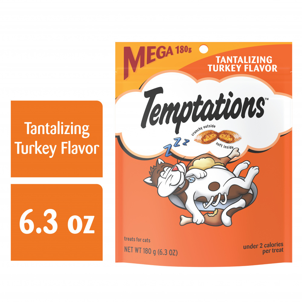 
                  
                    Temptations Classic Crunchy & Soft Tantalizing Turkey Flavor Cat Treats
                  
                