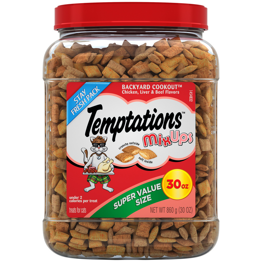 Temptations Backyard Cookout Mixups Cat Treats