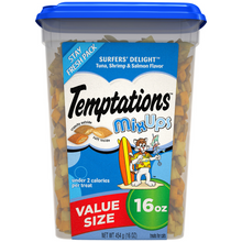 Load image into Gallery viewer, Temptations Mixups Crunchy &amp; Soft Surfers Delight Flavor Cat Treats