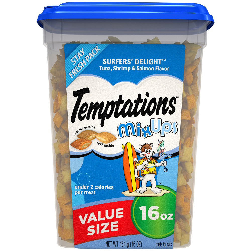 
                  
                    Temptations Mixups Crunchy & Soft Surfers Delight Flavor Cat Treats
                  
                