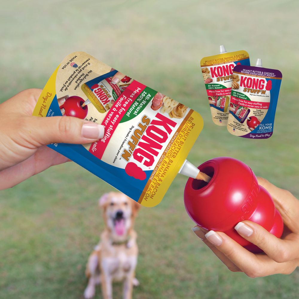 
                  
                    KONG Stuff'N All Natural Peanut Butter Bacon Banana Mess Free Dog Treat for Kong
                  
                