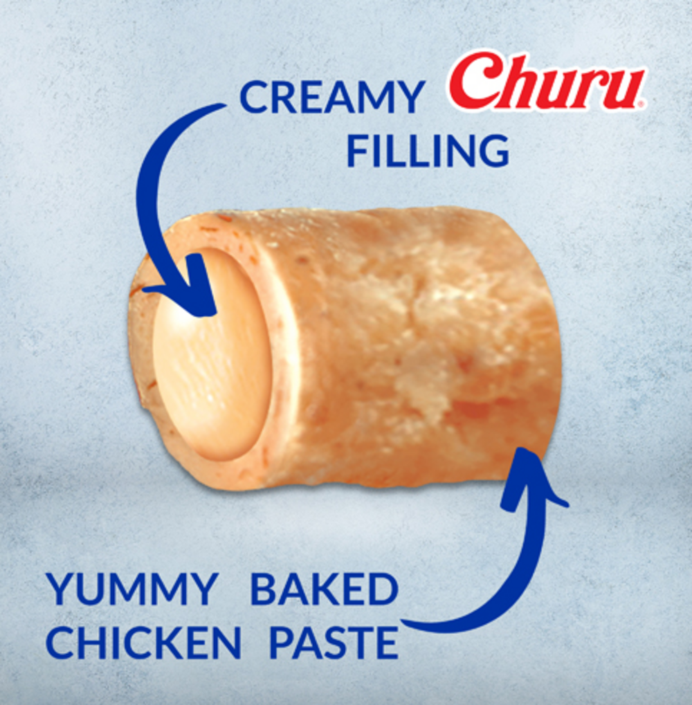 Inaba Cat Churu Bites Chicken Recipe Wraps Tuna With Salmon Recipe Cat Treats