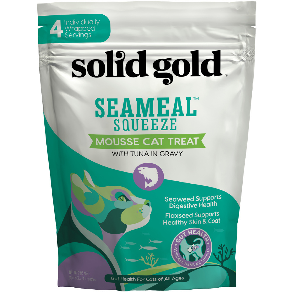 
                  
                    Solid Gold Seameal Squeeze Tuna Grain-Free Cat Treat
                  
                