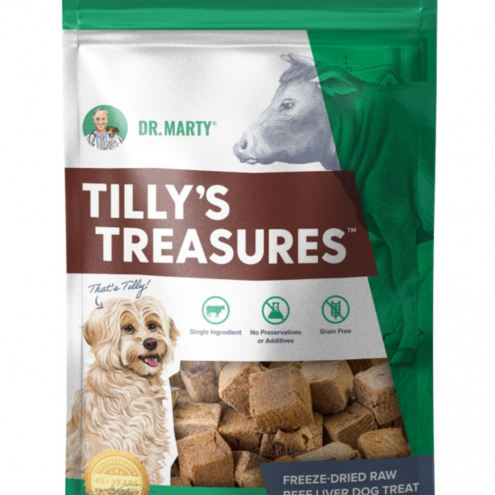 Dr. Marty Tilly's Treasures Beef Liver Dog Treat