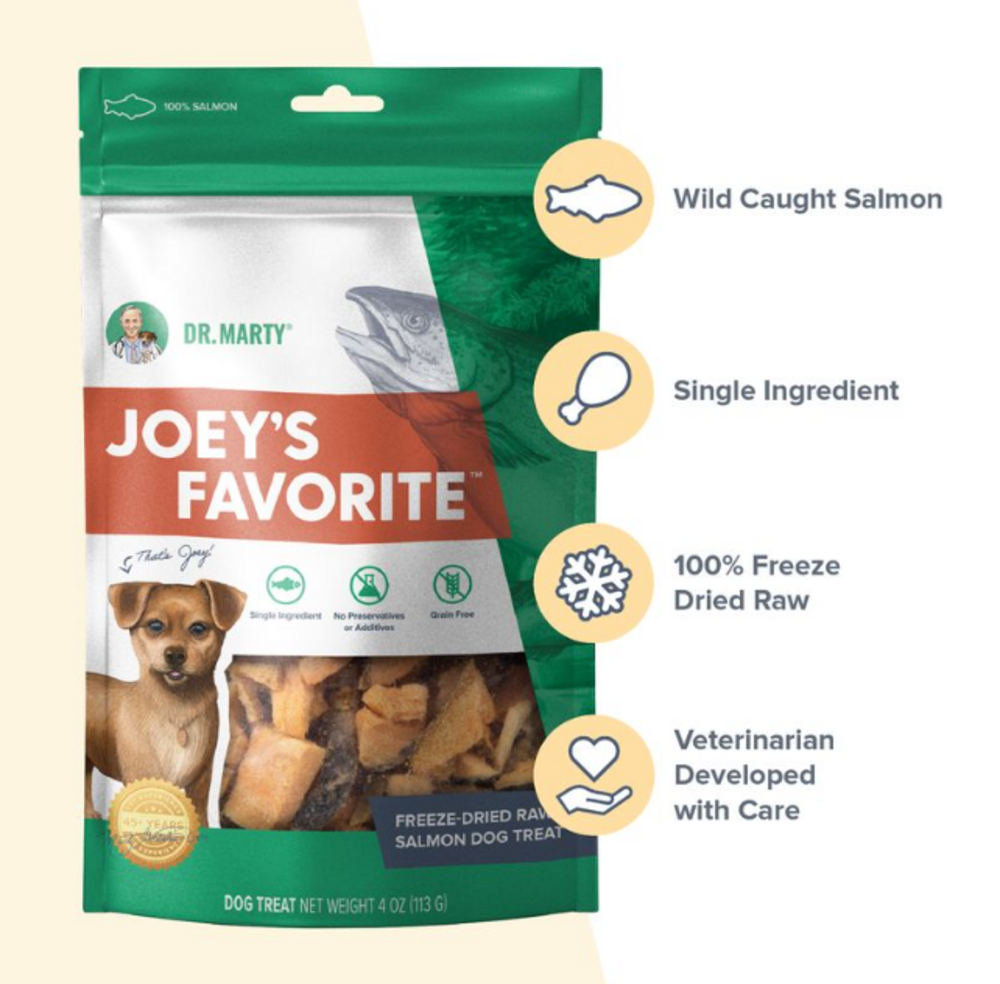 
                  
                    Dr. Marty Joey's Favorite Salmon Dog Treat
                  
                