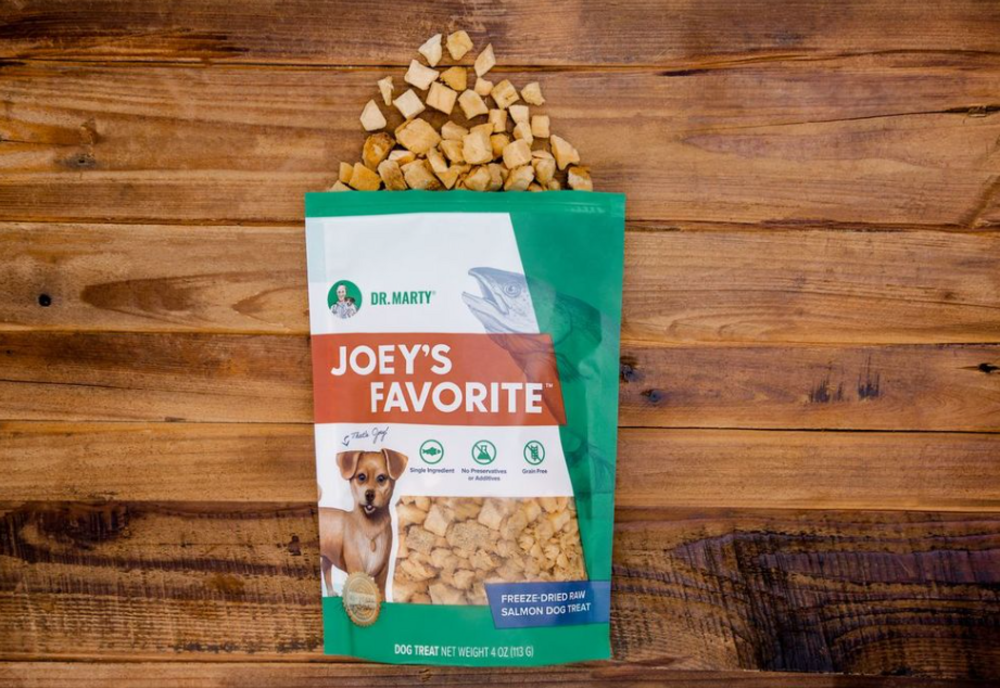 
                  
                    Dr. Marty Joey's Favorite Salmon Dog Treat
                  
                