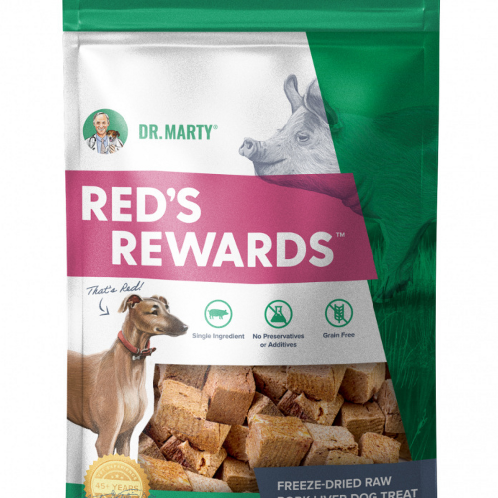 Dr. Marty Reds Rewards Pork Liver Dog Treat