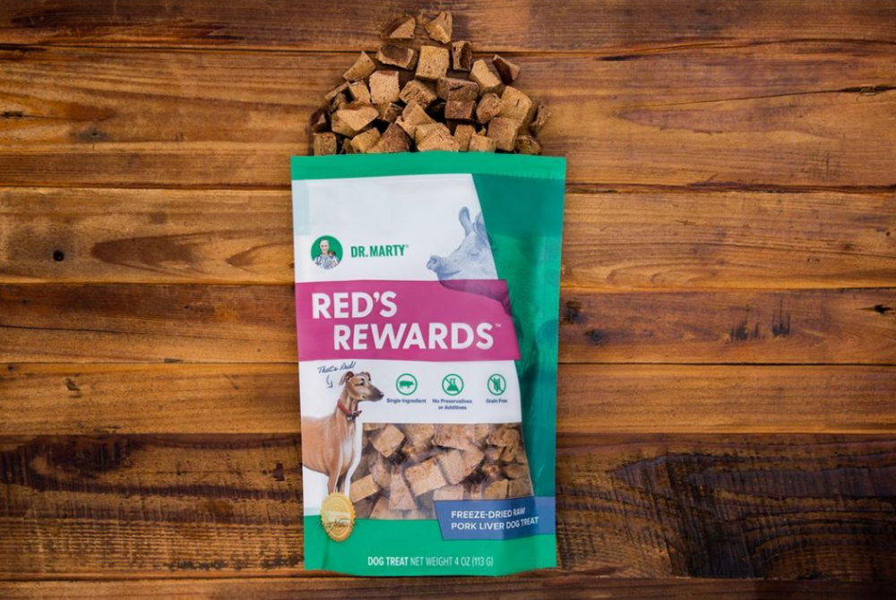 
                  
                    Dr. Marty Reds Rewards Pork Liver Dog Treat
                  
                
