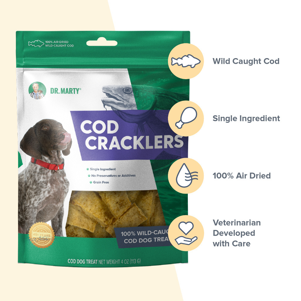 
                  
                    Dr. Marty Cod Cracklers Dog Treat
                  
                