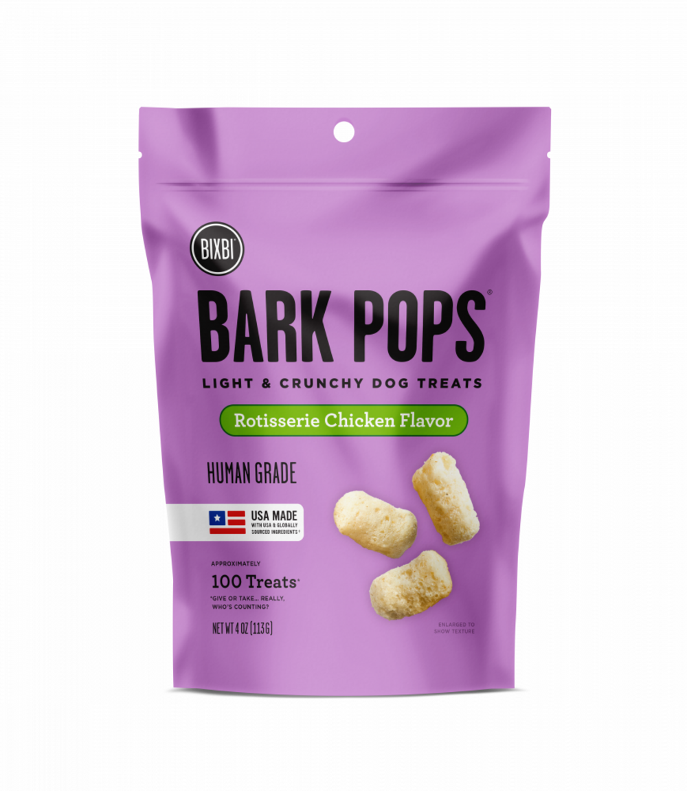 Bixbi Bark Pops Rotisserie Chicken Dog Treats