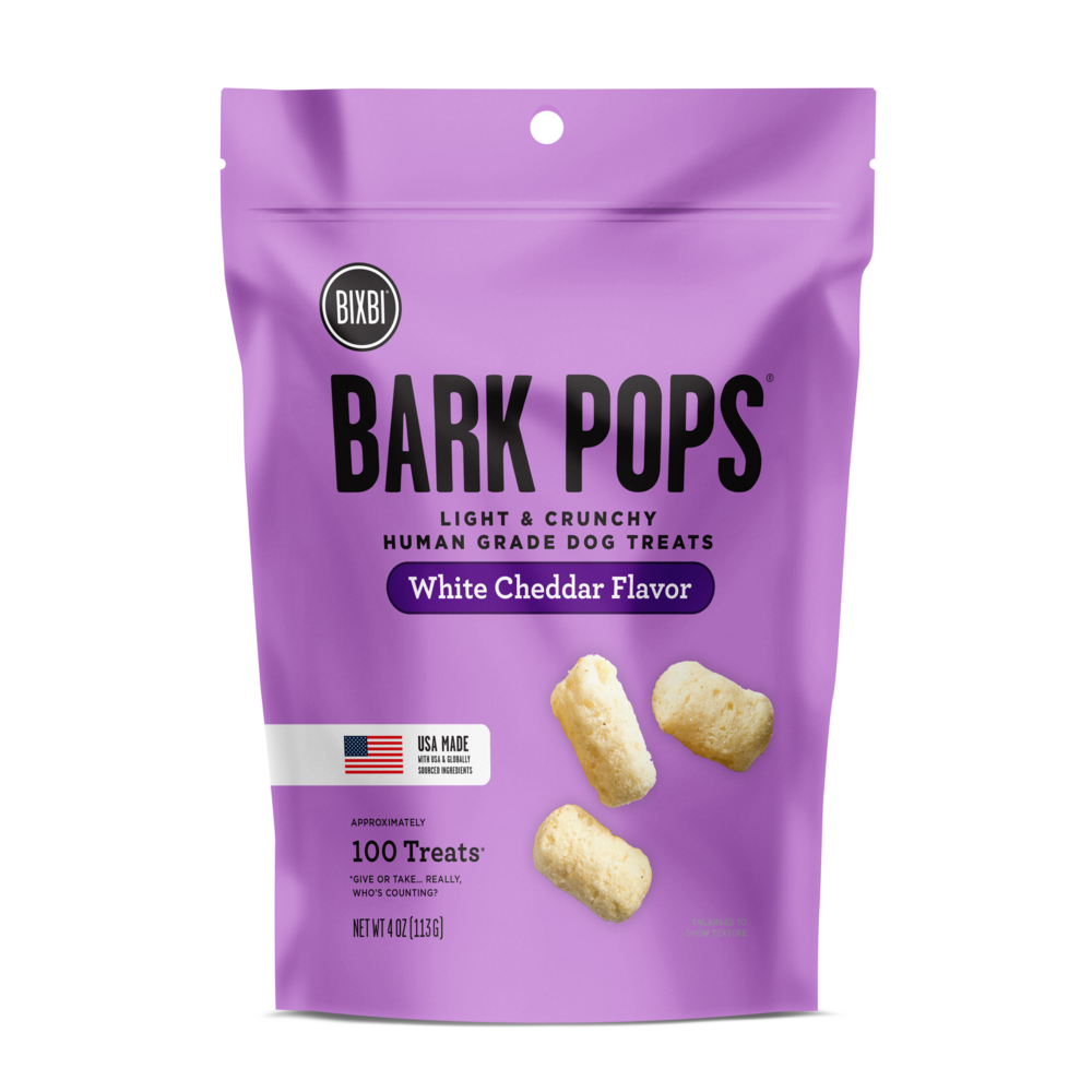 Bixbi Bark Pops White Cheddar Dog Treats
