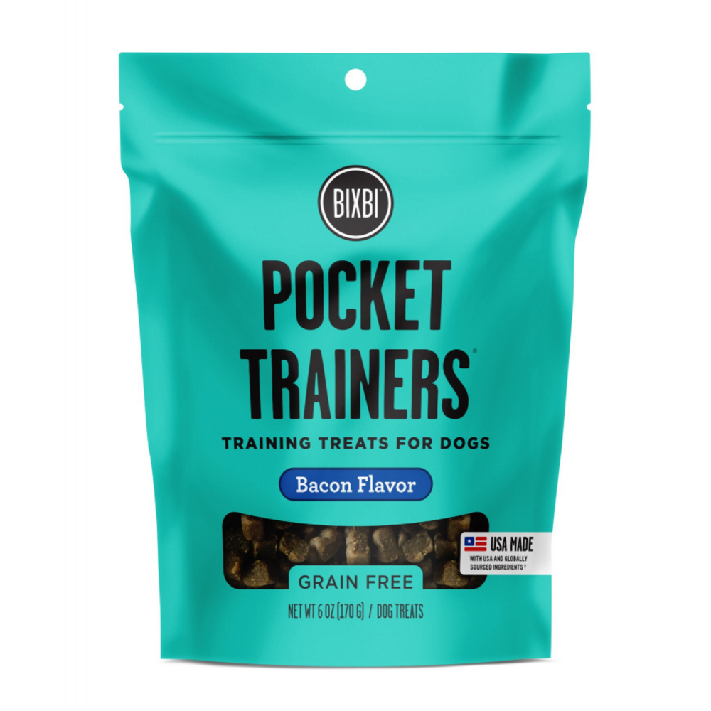 BIXBI Pocket Trainers Bacon Dog Treats