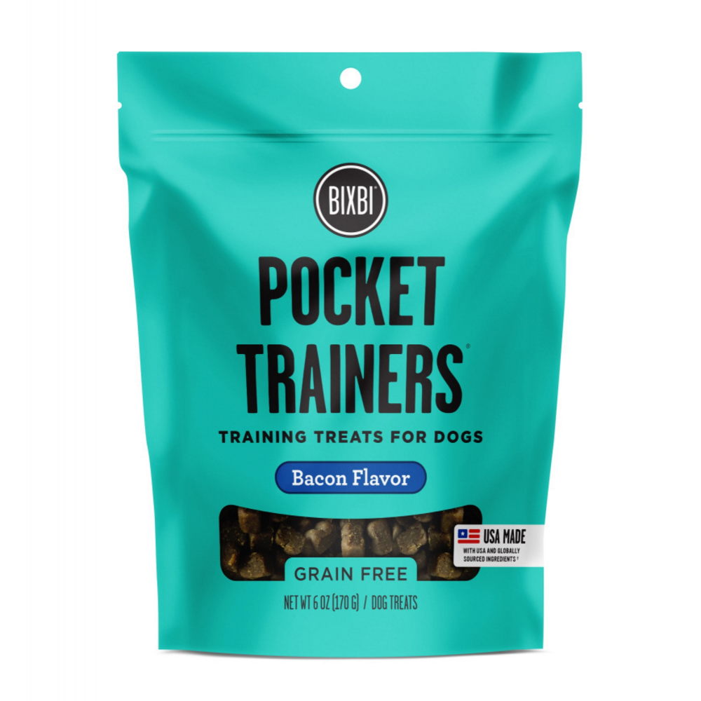 Bixbi Pocket Trainers Bacon Dog Treats