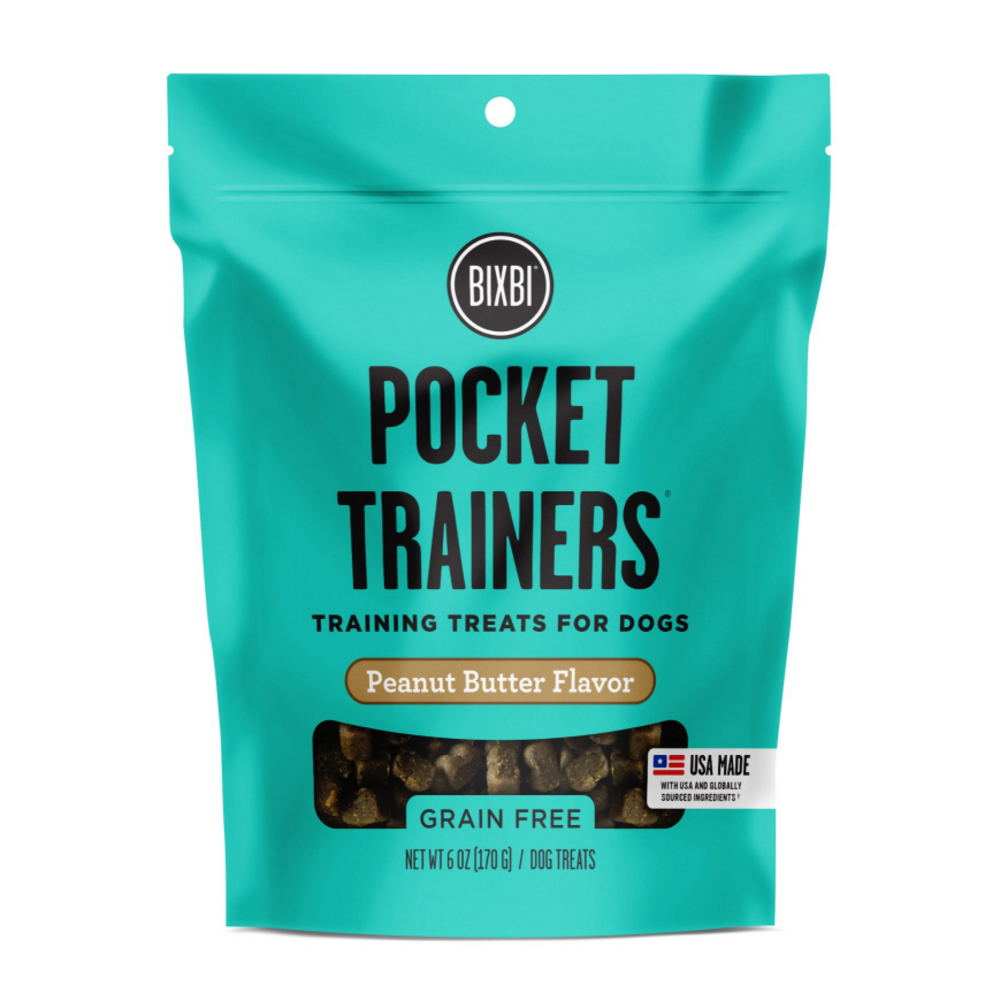 Bixbi Pocket Trainers Peanut Butter Dog Treats