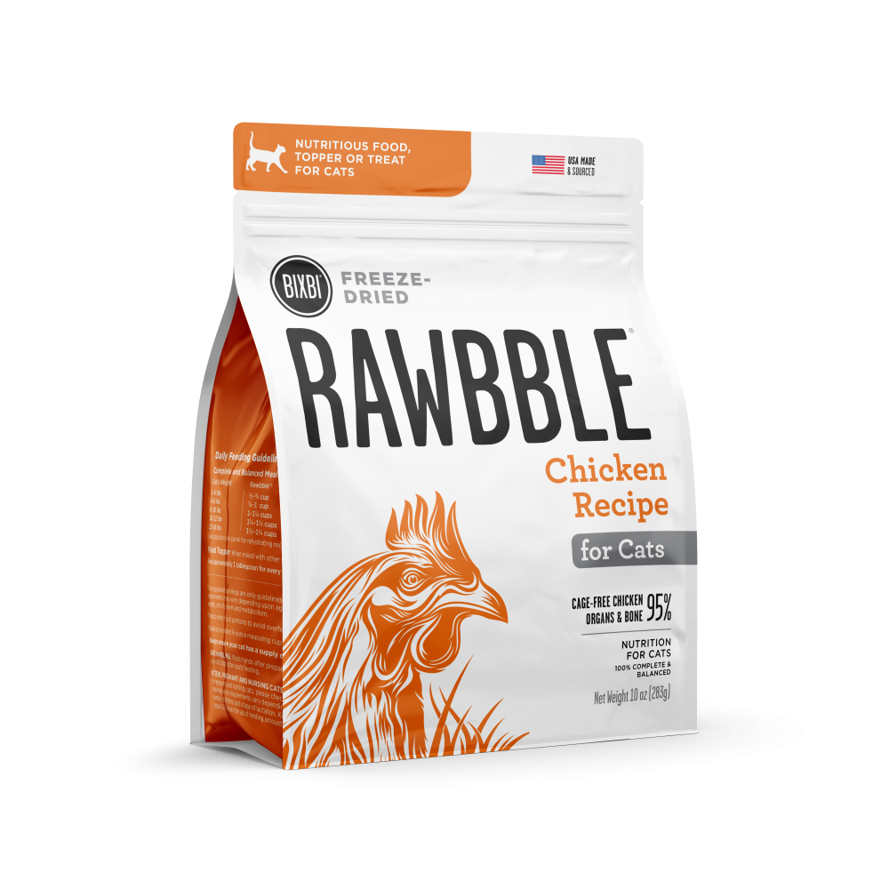
                  
                    Bixbi Rawbble Chicken Freeze Dried for Cats
                  
                