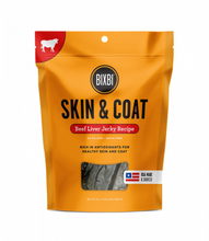 Load image into Gallery viewer, BIXBI Skin &amp; Coat Beef Liver Jerky Dog Treats