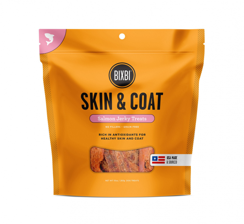 
                  
                    BIXBI Skin & Coat Salmon Jerky Dog Treats
                  
                