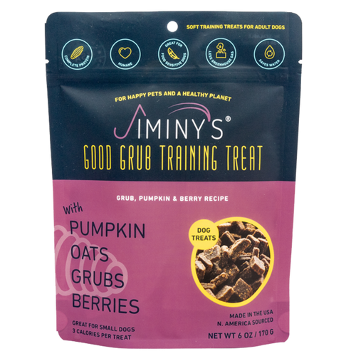 Jiminy's Pumpkin, Berry & Grub Soft & Chewy Treats