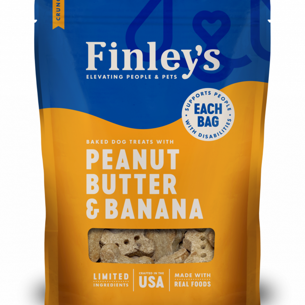 Finley's Peanut Butter & Banana Crunchy Biscuits