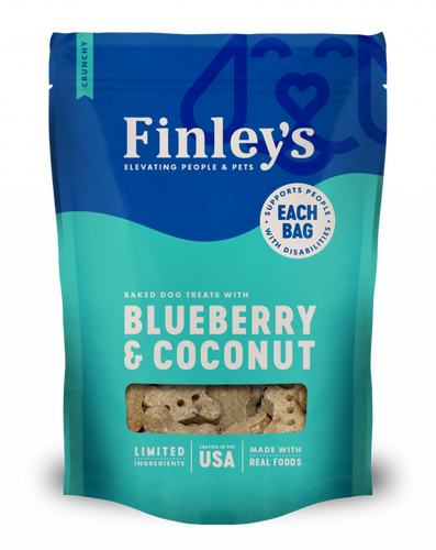 Finleys Blueberry & Coconut Crunchy Biscuits