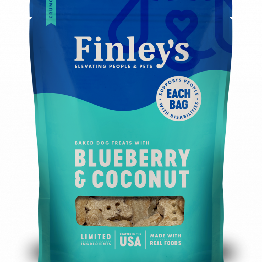 Finleys Blueberry & Coconut Crunchy Biscuits